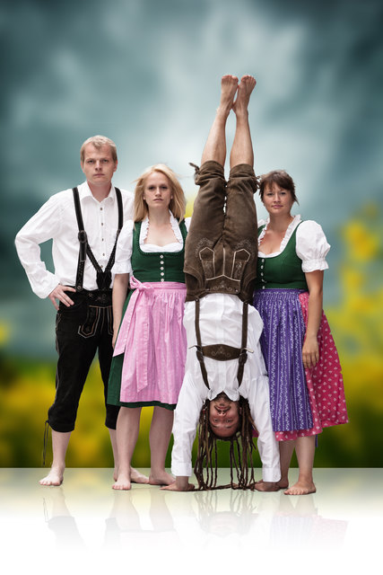 Das Vokalensemble Lalá: Mathias Kaineder, Ilia Vierlinger, Peter Chalupar und Julia Kaineder | Foto: St. Marien