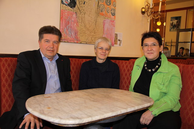 Reinhold Entholzer, Ulrike Hermann, Sonja Abliner (v. l.). | Foto: SP OÖ