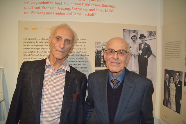 Hans Morgenstern und Hans Kohn haben viele Verwandte im Holocaust verloren, sie selbst erlebten diesen aber nicht bewusst.