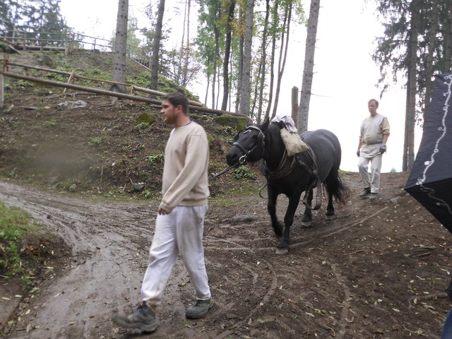 damals gab es noch keine Regenschicht