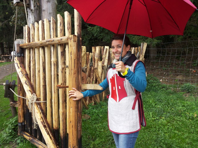 Mit viel Wissen begeisterte uns dieses liebe Fräulein.