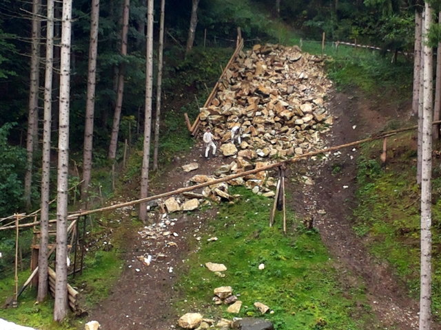 Bearbeitung der Steine