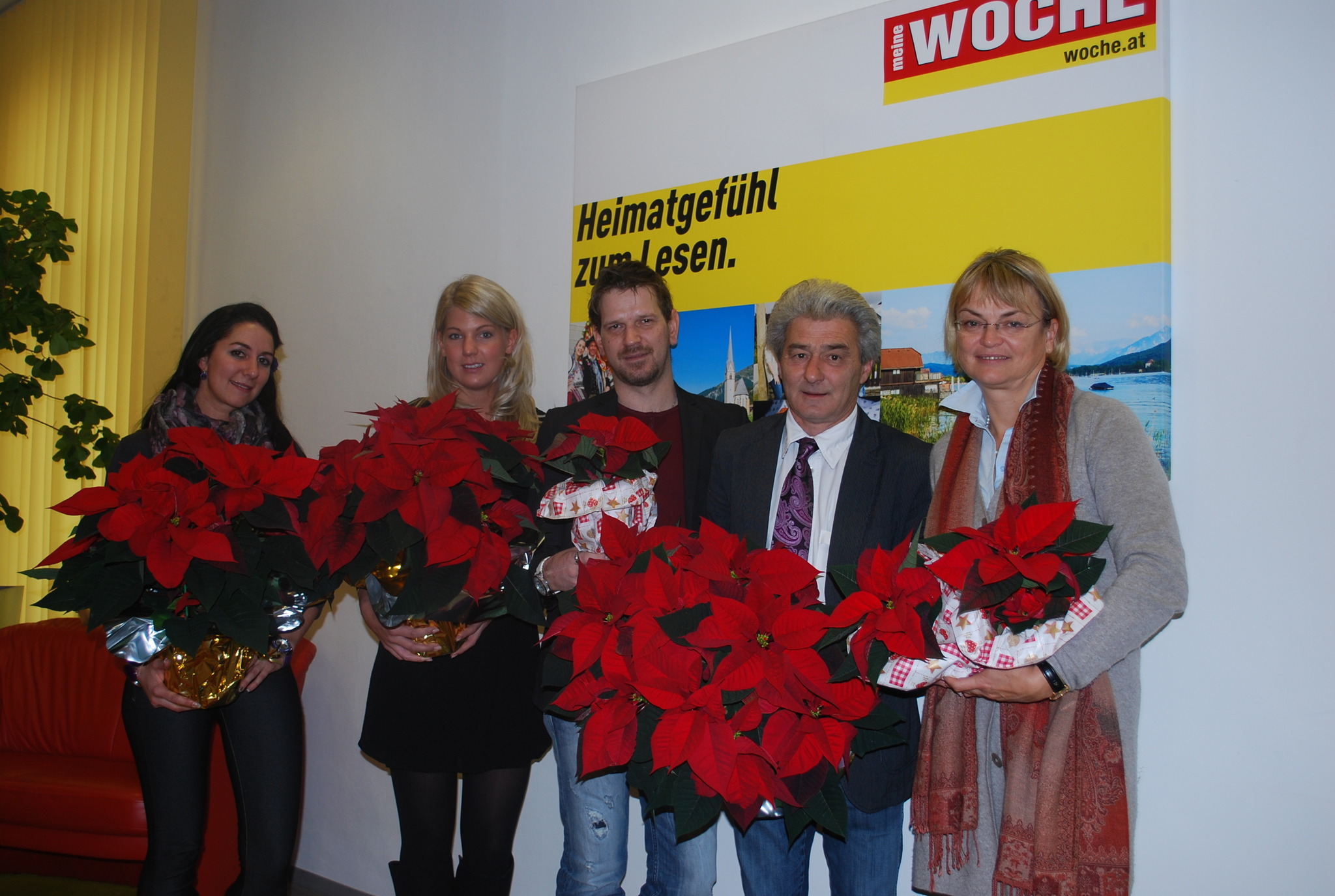 Kärntner Gärtner bringen Adventstimmung in die WOCHE Feldkirchen