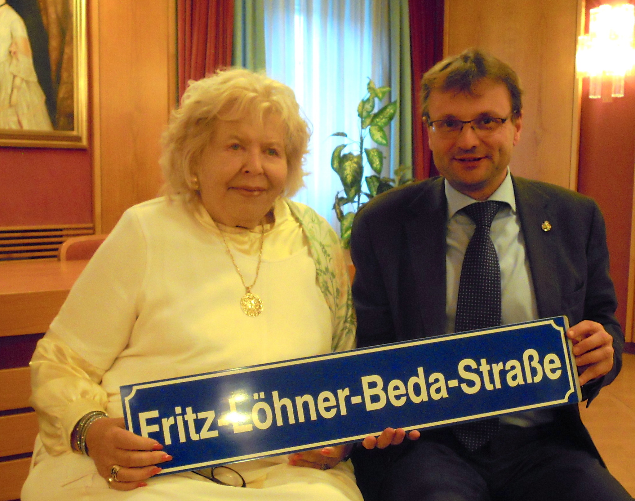 Eine Straße für Fritz LöhnerBeda Salzkammergut