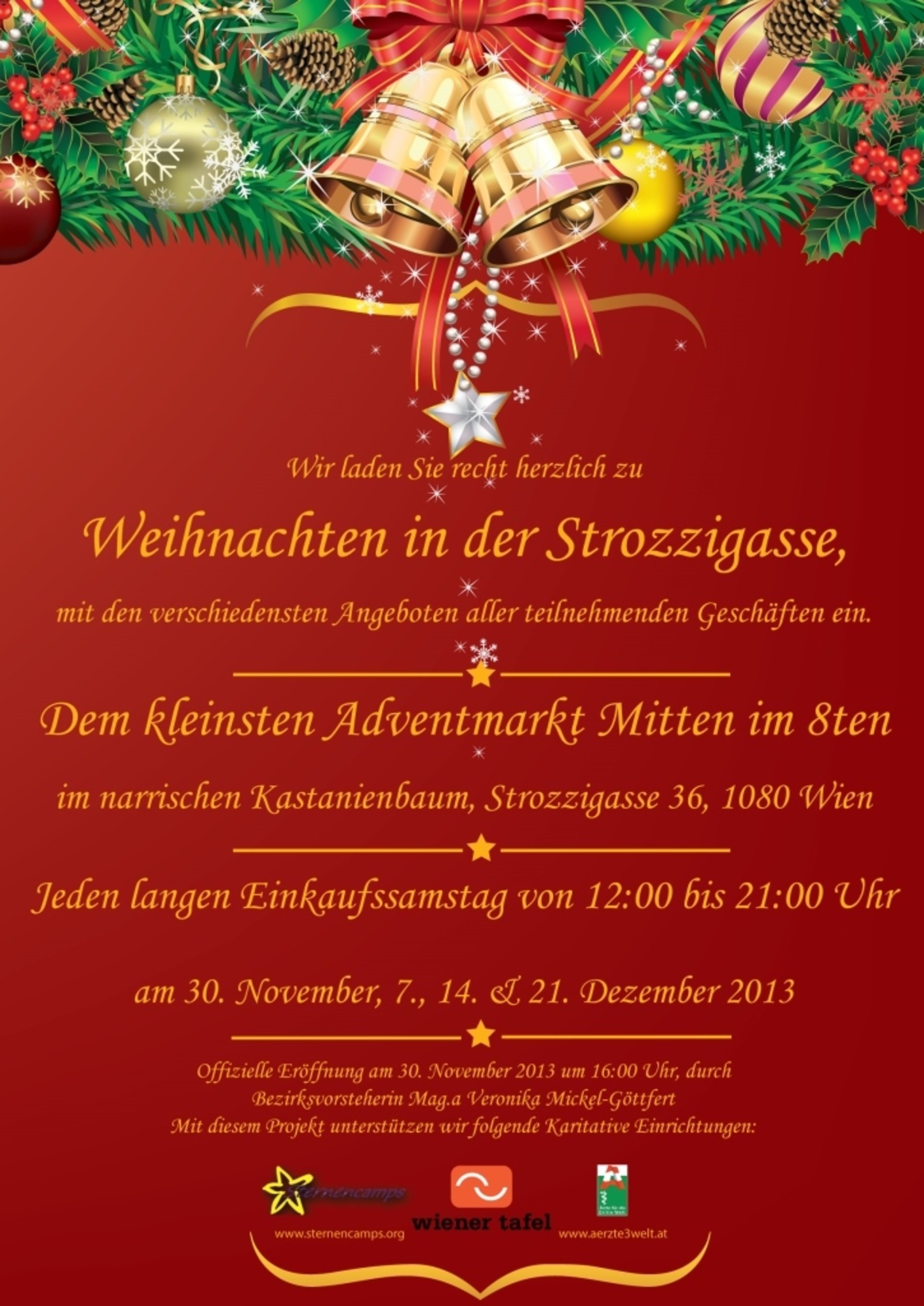 Der Kleinste Adventmarkt Mitten im 8ten Josefstadt