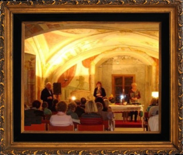 Von links: Bürgermeister a.D. Meinhard Kronister, Lisa Rabél, Evelyn Tunke