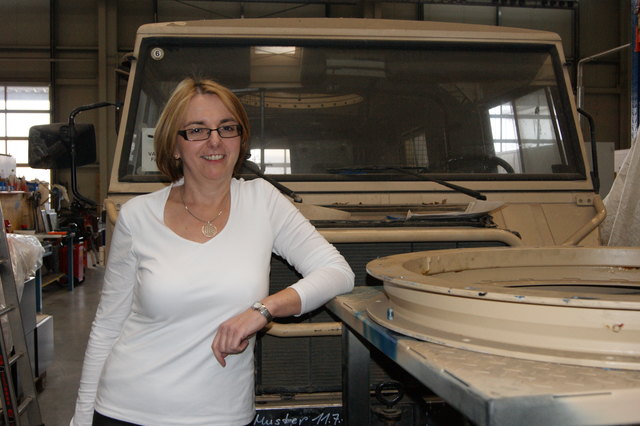 Ingenieurin Judith Ringer, Chefin von STI in Waldneukirchen.