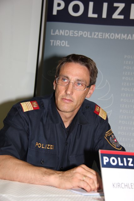 Stadtpolizei-Chef Martin Kirchler: Wir haben am Wochenende 300 Beamte im Einsatz und sind bestens vorbereitet.