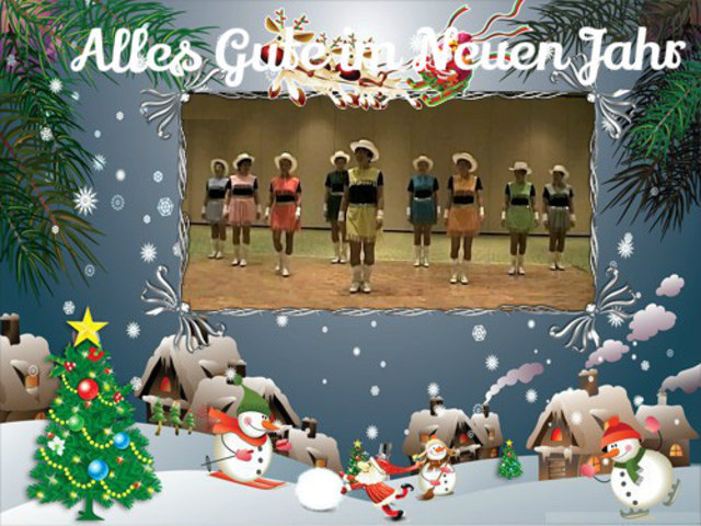 Die Showgruppe 'Clog-Hoppers', The Villages, Florida, USA