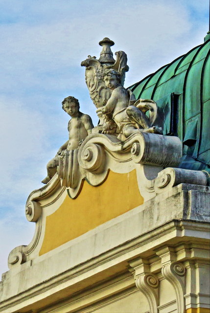 Detail des Kaiserlichen Frühstückspavillons