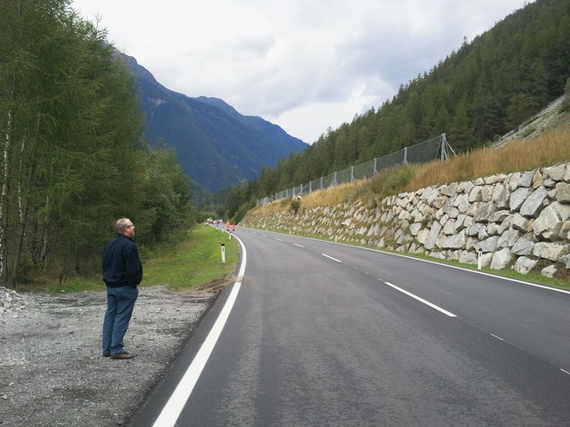 Steinschlag mal anders... Hangrutsch im Ötztal - Tirol (2011)