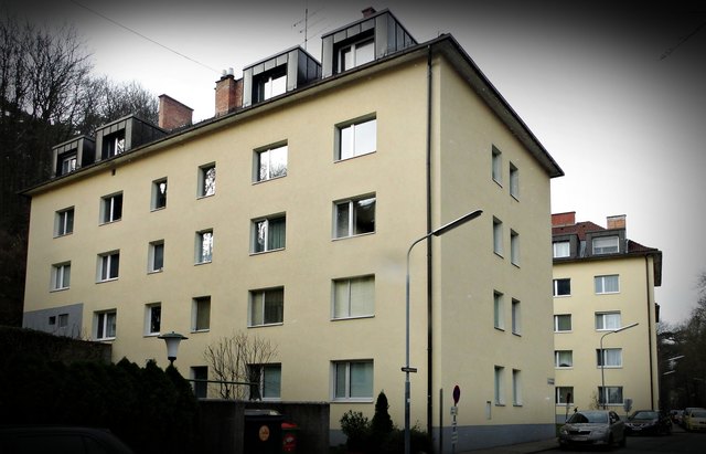 Hier stand das Badhaus von Rodaun
