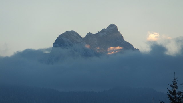 Abendlicht am Aggenstein