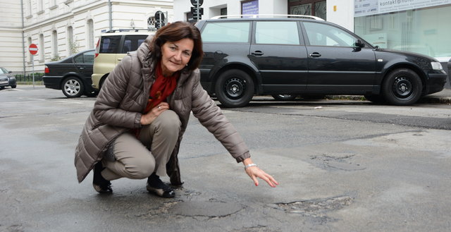 Anrainerin: Flickschusterei in der Angeligasse