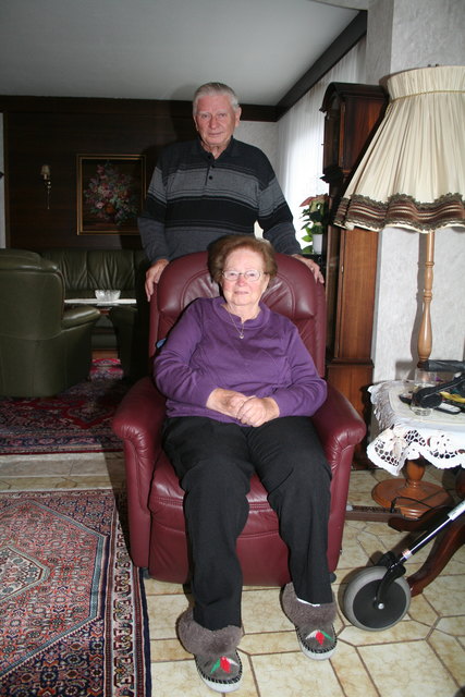 Walter und Gertrude Lakner sind seit 63 Jahren miteinander verheiratet.