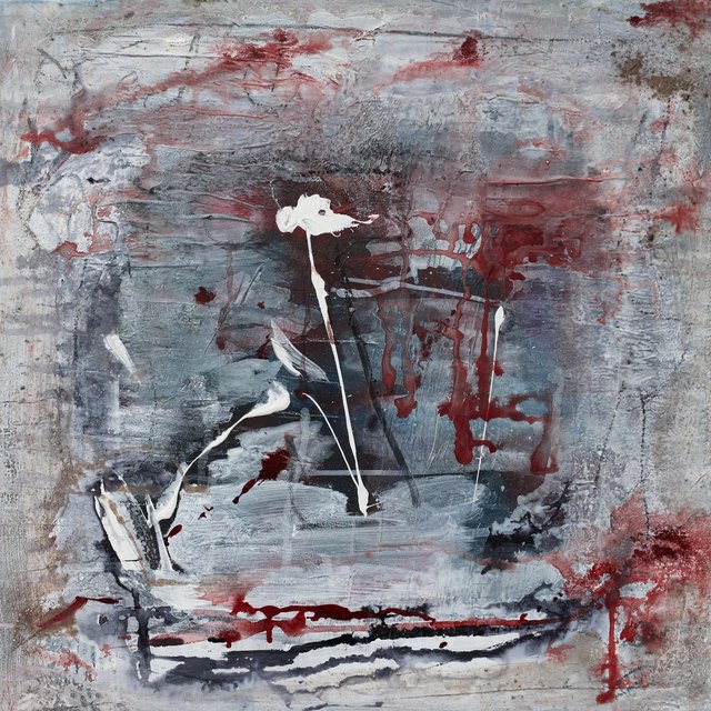 Metronom der Märchensymphonie, 60x60 cm, Gemälde von RenatA PantherA
