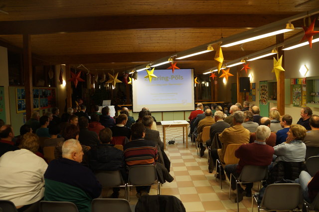 Volles Haus in der VS Zwaring-Pöls: die Bürger interessierten sich, wie es mit ihrer Gemeinde weitergeht. | Foto: KK