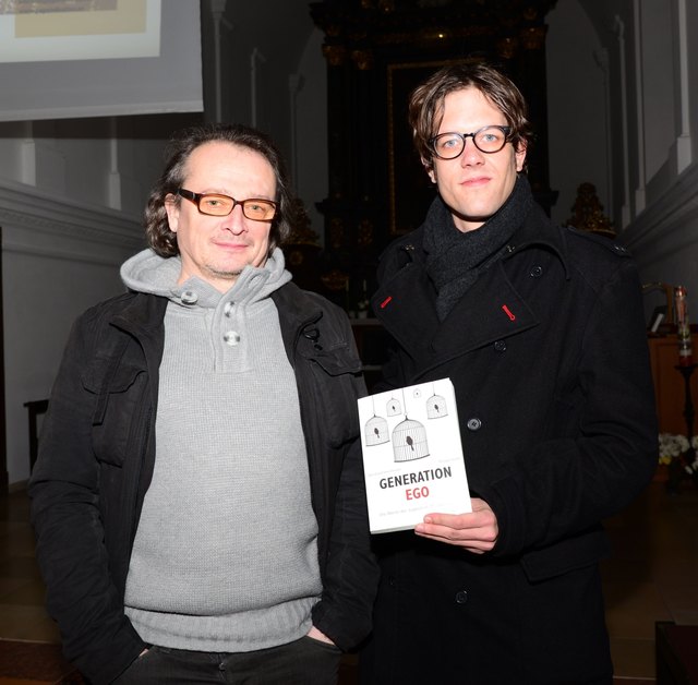 Bernhard Heinzlmaier (li) und Philipp Ikrath präsentieren ihr Buch „Generation Ego“ | Foto: JugendKircheLinz