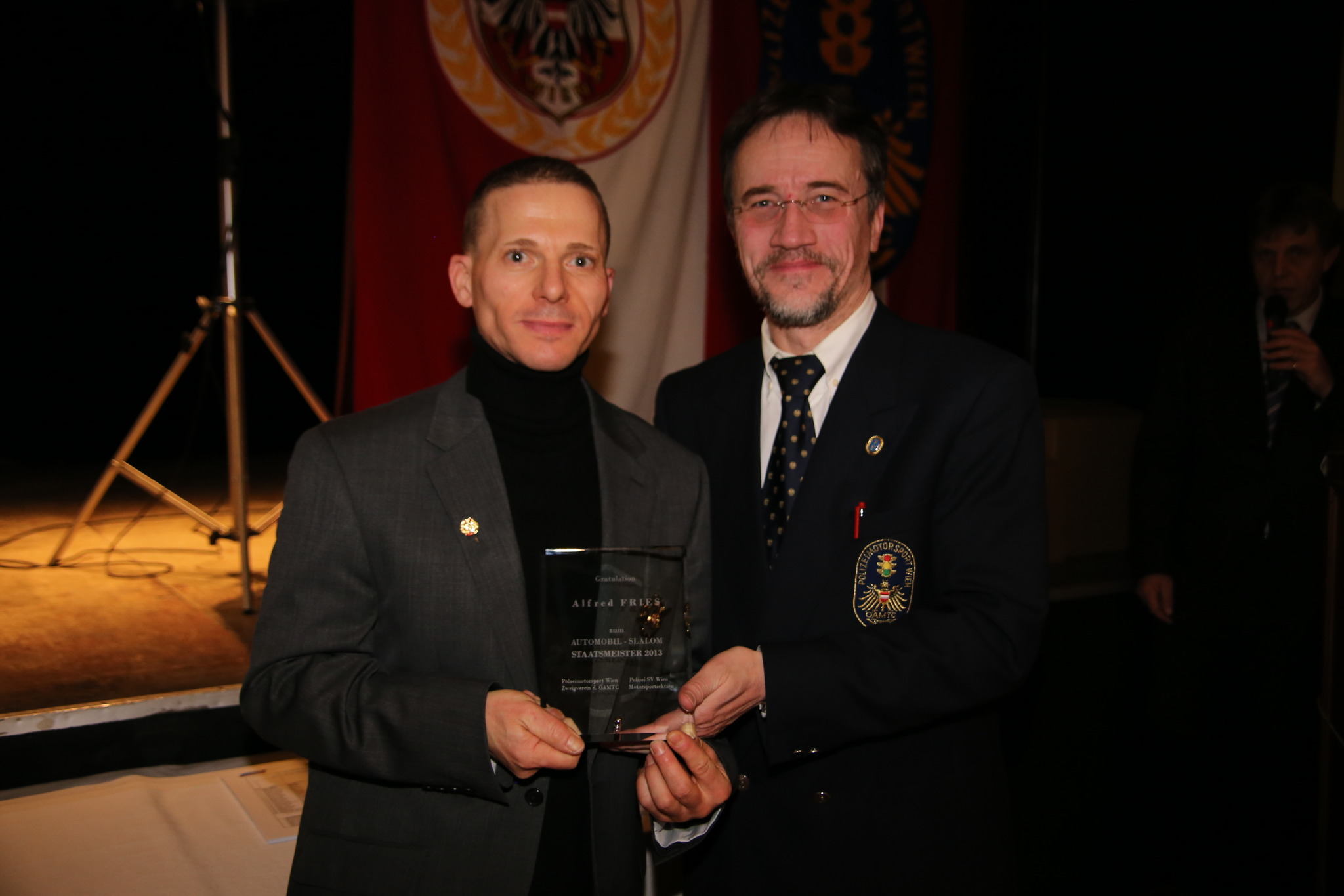 Alfred Fries war heuer wieder der erfolgreichste Polizeifahrer