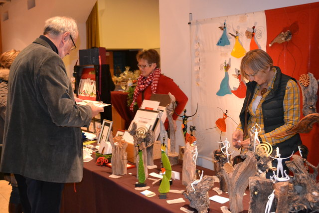 Auch moderne Kunst wurde gezeigt.