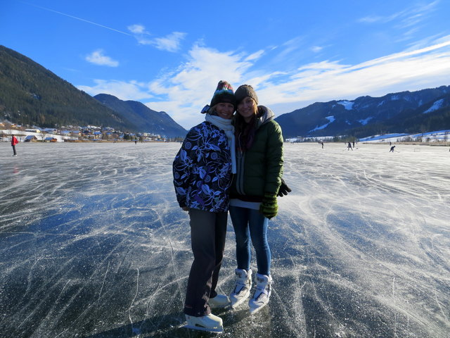 Silvia mit Tochter Annalena hab ich auch getroffen