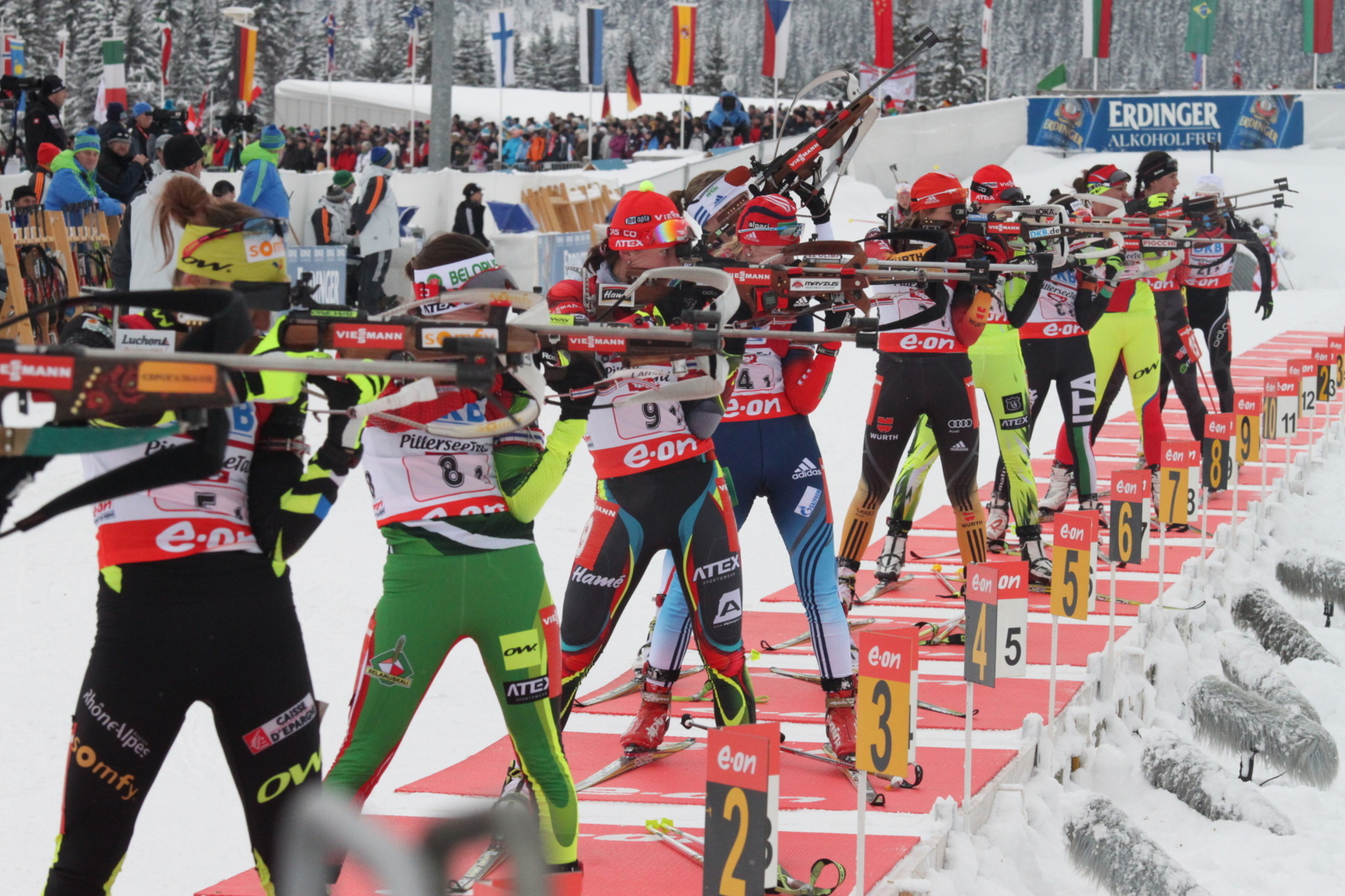  Foto zu Biathlon: Weltcup in Hochfilzen - Pinzgau 