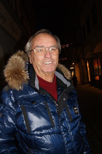 Erik Bucsek, Initiator der Weihnachtsbeleuchtung in der Enge Gasse in Steyr im Jahr 1963. | Foto: Thöne