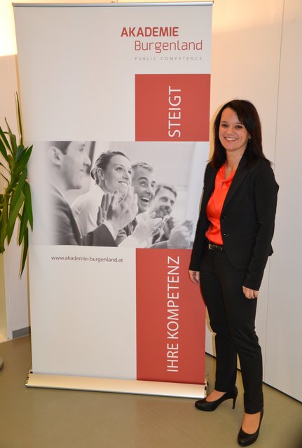 Geschäftsführerin der Akademie Burgenland, Mag. Bettina Frank