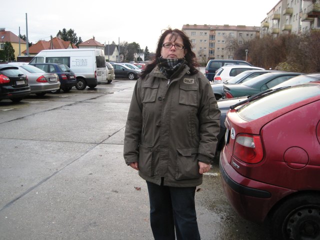 179 Autos und jeder ist für seinen Parkplatz verantwortlich. Brigitte Marschal versteht die Argumente von Wiener Wohnen nicht.