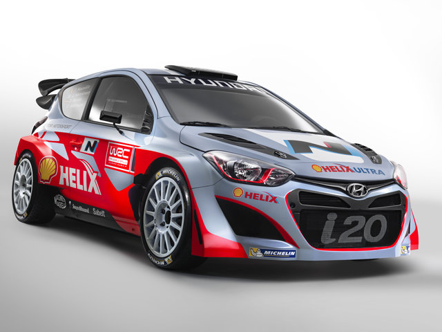 Der Hyundai i20WRC brettert ab 2014 auf den Sonderprüfungen der Rallye-Weltmeisterschaft | Foto: Hyundai