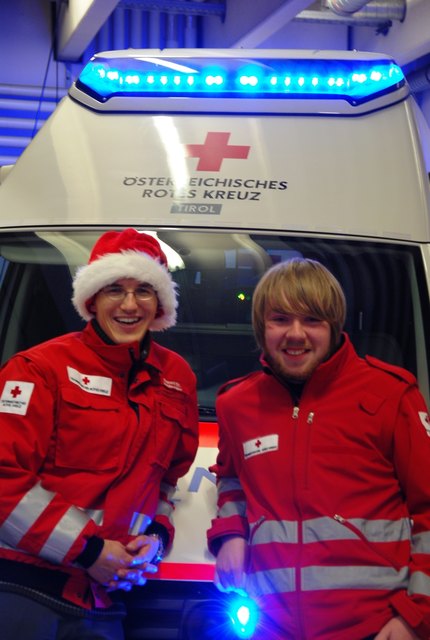 Stefan und Fabian sind auch wieder dabei! | Foto: Rettung Hall