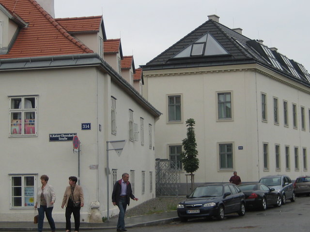 Im Haus 314 befand sich die alte Schmiede . bei der Revitalisierung wurden Fresken gefunden !