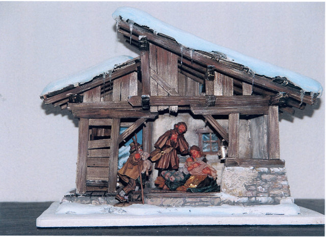 Modell der Krippe: Einweihung findet am 22. Dezember um 18.00 Uhr statt. | Foto: privat