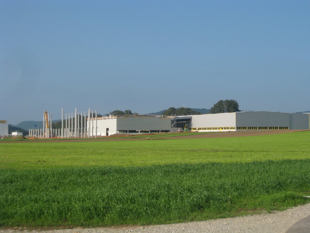 Das neue Betriebsbaugebiet im angrenzenden Oberösterreich. | Foto: Incoba