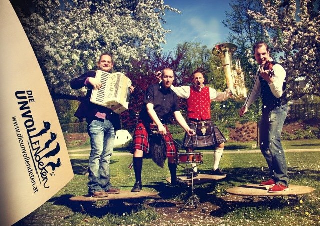 Die Unvollendeten: Martin Sadounik, Clemens Hofbauer, Johannes Ogris und Manfred Plessl | Foto: Markus Sucher