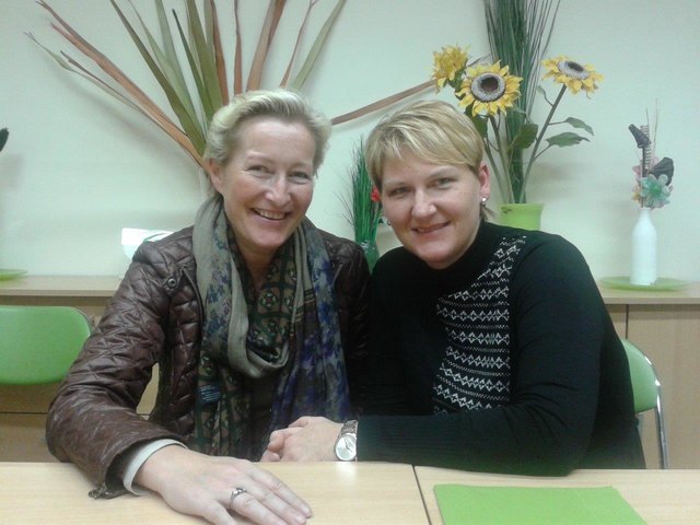 Martina Burget mit Helga Krismer | Foto: zVG
