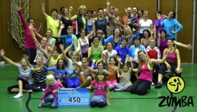 Für Daniel Höppe wurde in Kirchberg ein Zumba-Kurs veranstaltet. 450 Euro wurden gesammelt.