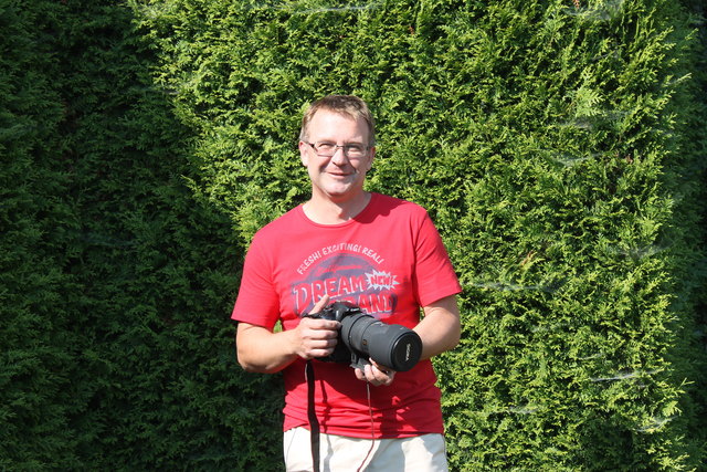 Norbert Jandl geht gerne zur Entspannung in die Natur.