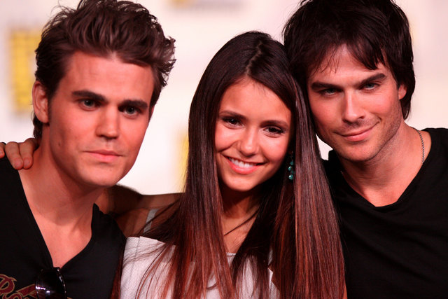 Paul Wesley, Nina Dobrev & Ian Somerhalder | Foto: Gage Skidmore (flickr CC BY-SA 2.0)