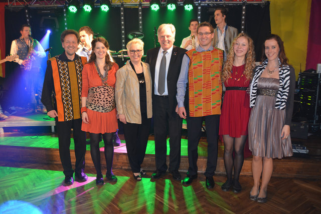 Siegi Hoffmann, Anna Mokoru, Helga und Gerhard Visotschnig, Markus Hoffmann, Gudrun Glawischnig, Melanie Mairitsch