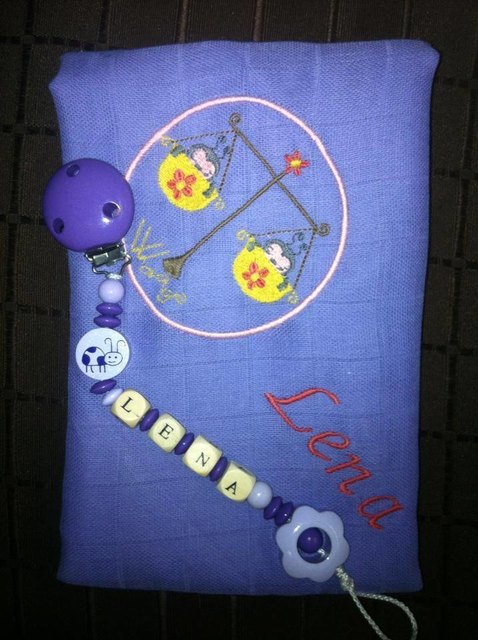 Stoffwindel+Schnullerkette