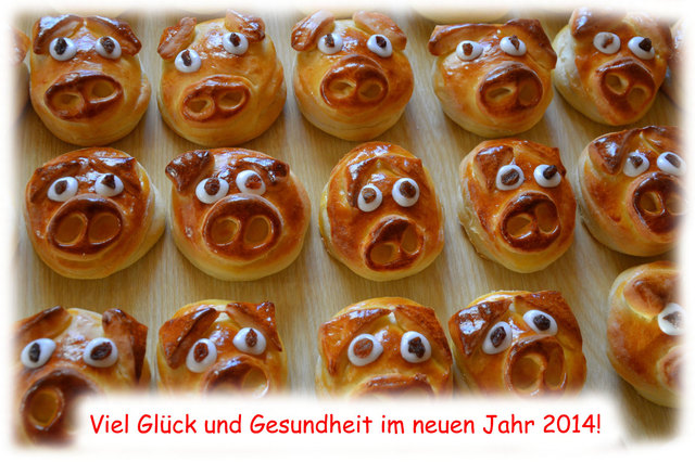 Schweinderl zum Essen!