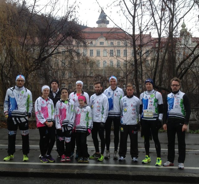 Die starke und erfolgreiche Abordnung des LTV Bawag PSK Köflach beim Silvesterlauf in Graz