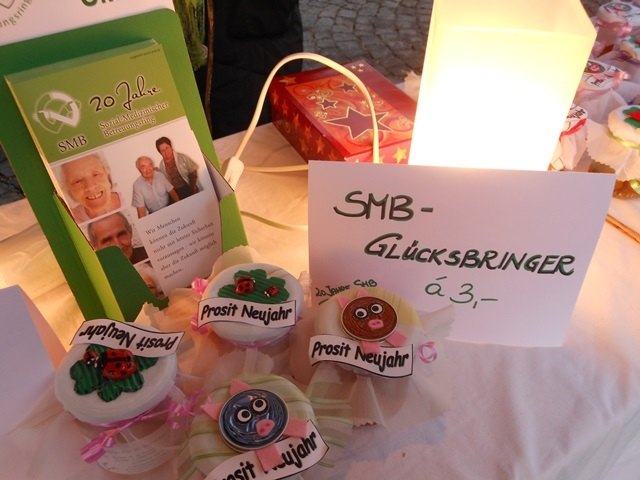 Glücksbringer beim SMB Standl in Kefermarkt.