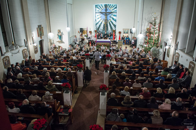 Volles Haus in Bärnbach. Die Glasfabriks- und Stadtkapelle Bärnbach brillierte beim Adventkonzert.