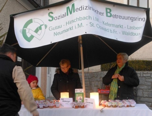 SMB Verkaufsstandl in Kefermarkt.