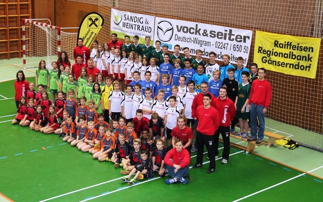 Gänserndorfer Jugend-Handball-Power.