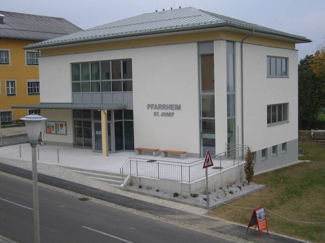 Ort der Begegnung für viele Veranstaltungen - das Pfarrheim St. Josef in Traberg.