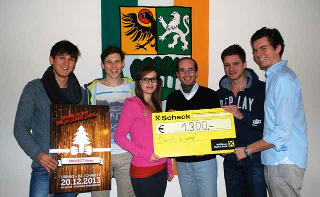 Die Organisationsteam: David Klissenbauer, Johannes Zorzi, Victoria Sobulska, Albrecht Oppitz, Lukas Tüchy, Philipp Hamann.