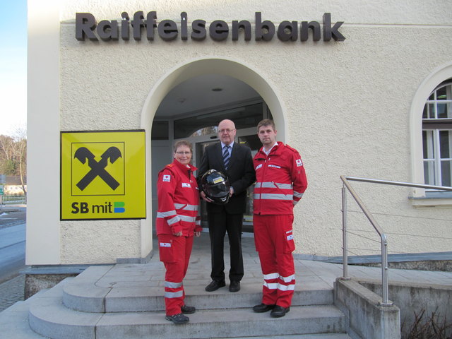Bezirksstellenverantwortliche Ausbildung Stella Binder, Prokurist Rupert Böhm, Teamleiter externe Ausbildung Manfred Fischer